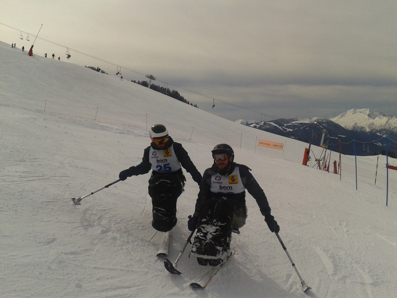 Ski alpin au Grand Bornand le 27 février 2016