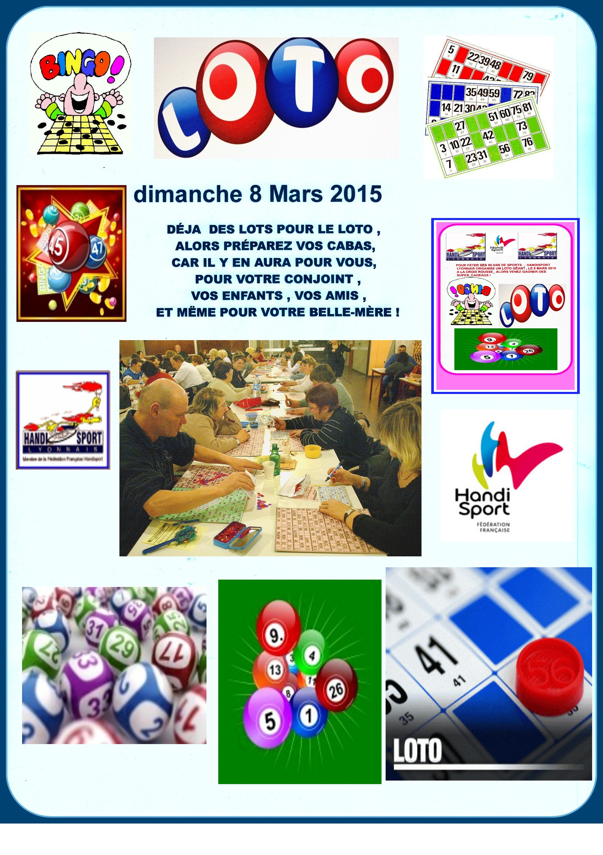 Loto Handisport Lyonnais 2015