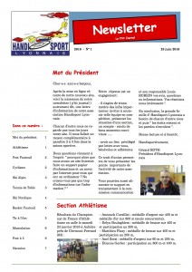 Newsletter 01