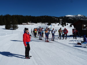 2018 Quelques minutes avant le départ